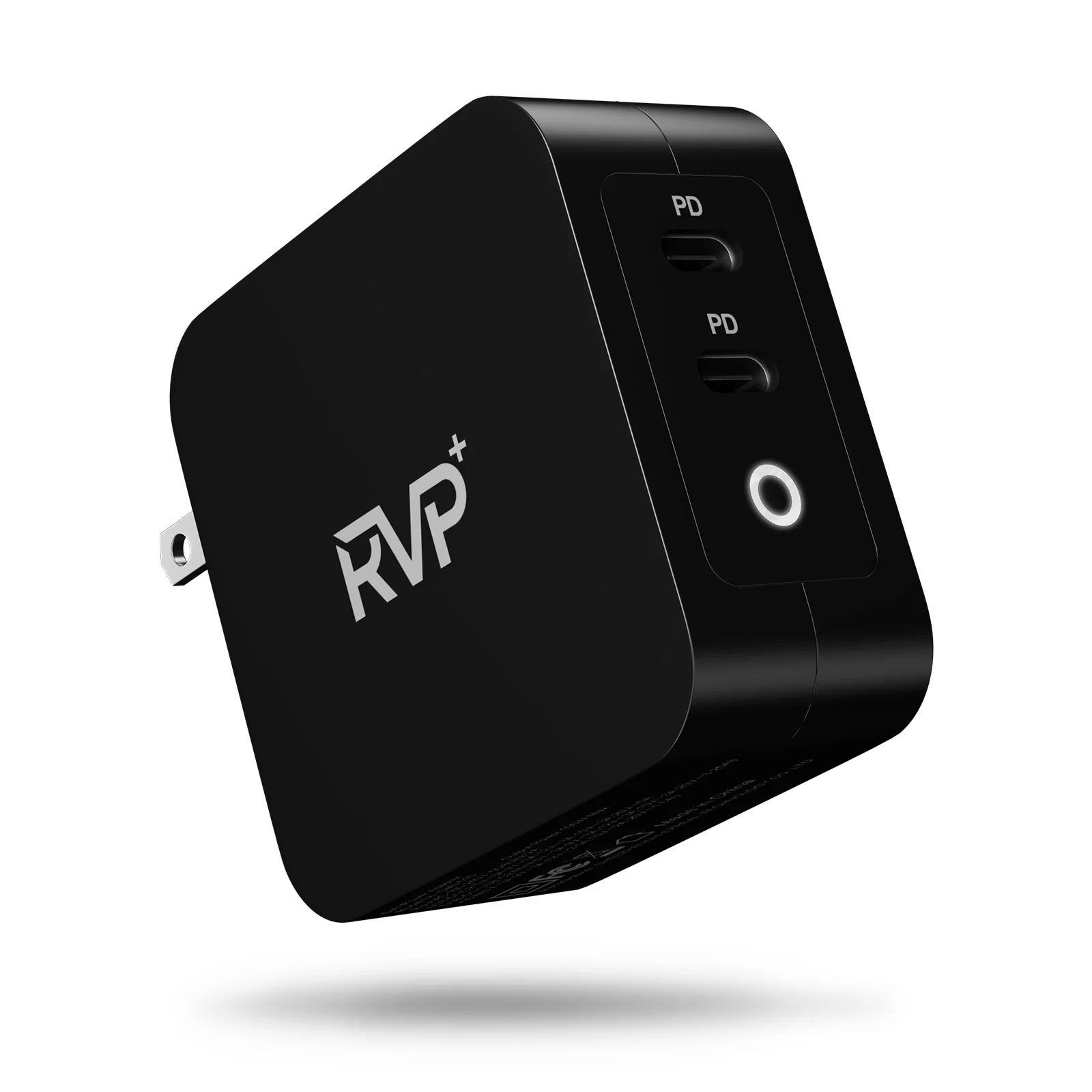 100W 双口 USB-C 充电器白底主图